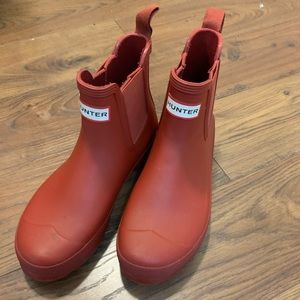 Womens Hunter Rain Boots size 9 barely worn